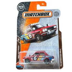Matchbox `70 Datsun 510 Rally 15/20 MBX Off Road 65 Anniversary AW951